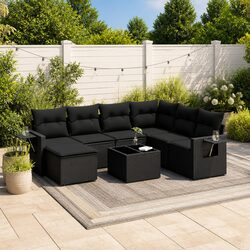 8-Piece Modular Garden Sofa Set Specifications