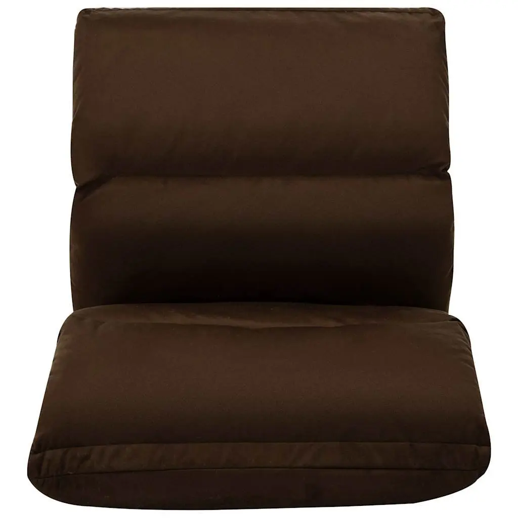 Folding Floor Chair Lounger Indoor Outdoor Adjustable Compact