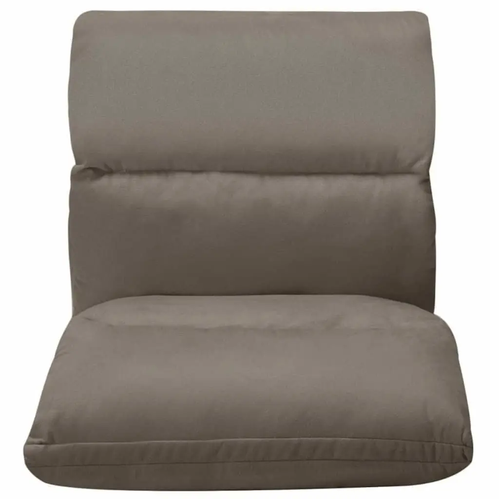 Microfibre Reclining Floor Chair