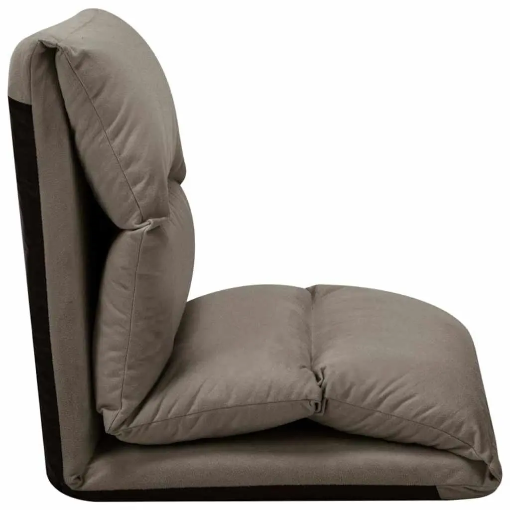 Microfibre Reclining Floor Chair