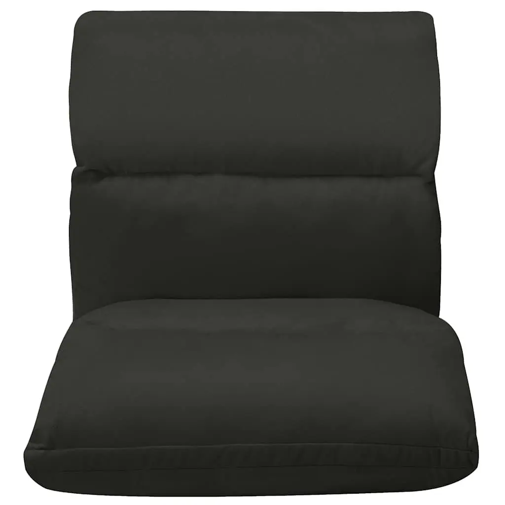 Folding Floor Chair Lounge Chaise Adjustable Recliner Microfibre Leisure Sofa