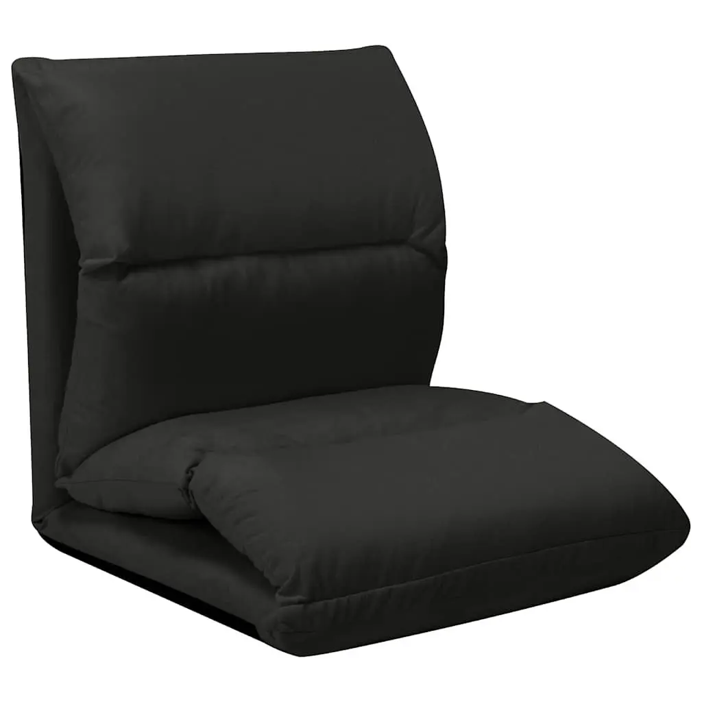 Folding Floor Chair Lounge Chaise Adjustable Recliner Microfibre Leisure Sofa