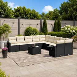 Factual Overview: 11-Piece Garden Sofa Set Specifications