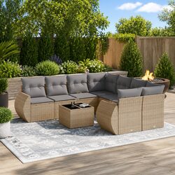 9 Piece Outdoor Garden Sofa Set Specifications and Details