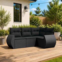 4-Piece Modular Outdoor Sofa Set Specifications