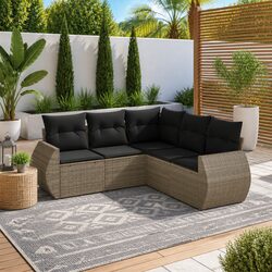 5-Piece Modular Garden Sofa Set - Specifications and Details