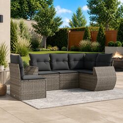 Detailed Specifications of the 5-Piece Garden Sofa Set