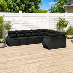 Specifications of the 9 Piece Modular Garden Sofa Set