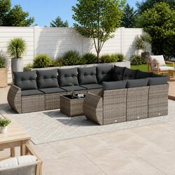 Specifications of 11 Piece Grey Modular Sofa Set
