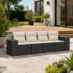 4-Piece Garden Sofa Set: Specs and Features