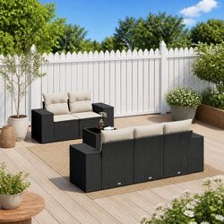 Specifications of 6-Piece Garden Sofa Set with Storage