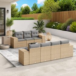 Garden Sofa Set 8 Pieces - Specs and Features