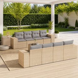Specifications of the 9-Piece Outdoor Garden Sofa Set