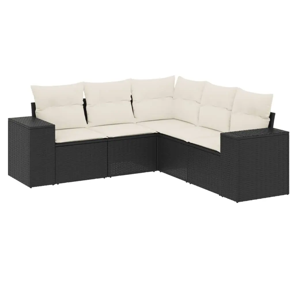 Garden Sofa Set Outdoor Furniture Patio Rattan Sectional 5 Piece