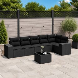 7 Piece Garden Sofa Set Dimensions and Features