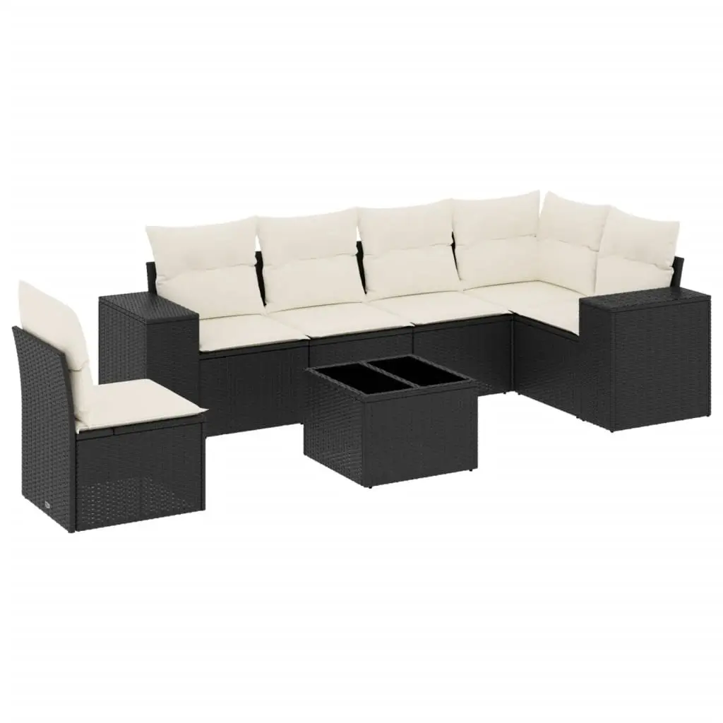 7 Piece Outdoor Garden Sofa Set