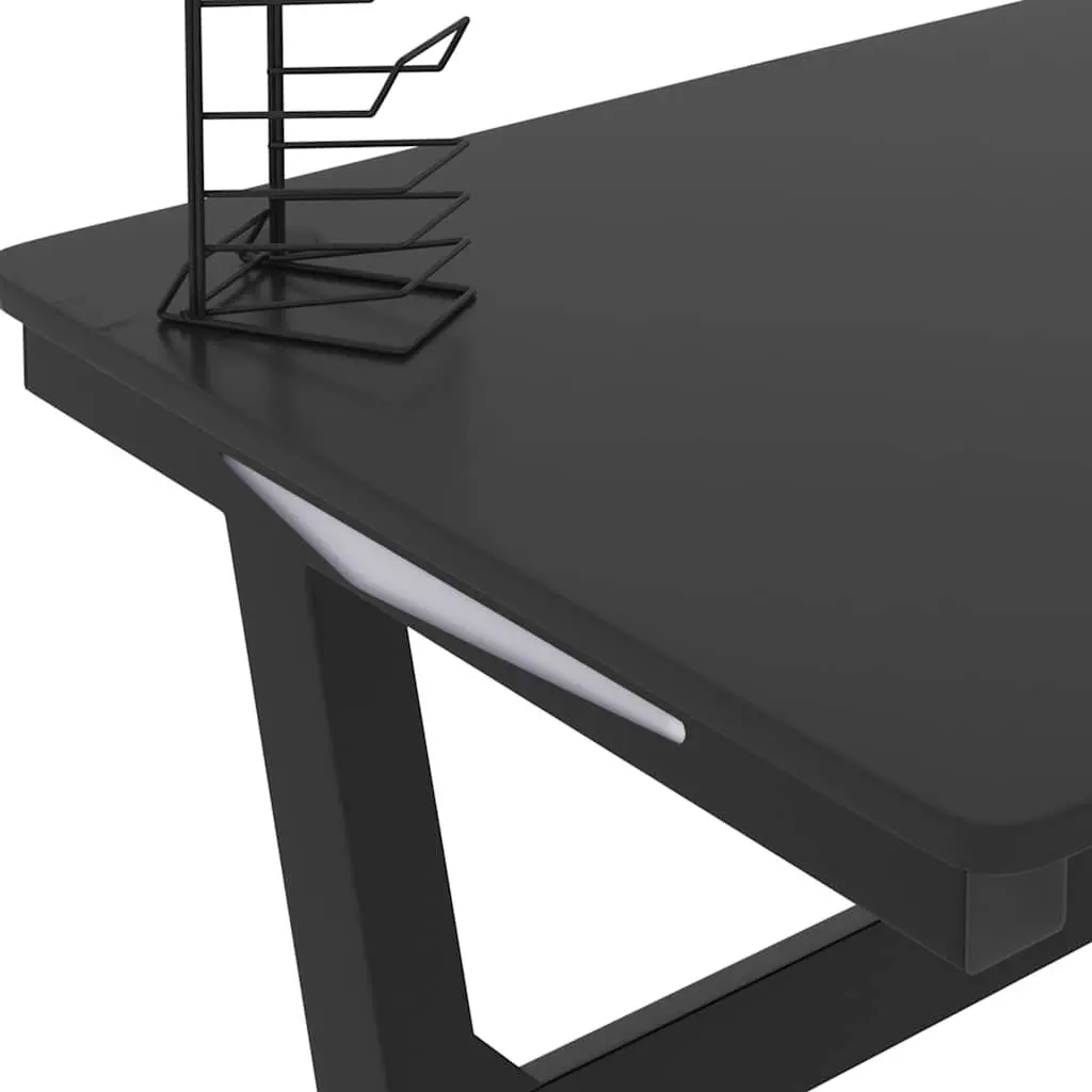 Gaming Desk for Home Office 110x60x75cm Black