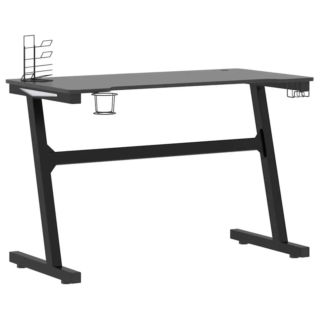 Gaming Desk for Home Office 110x60x75cm Black