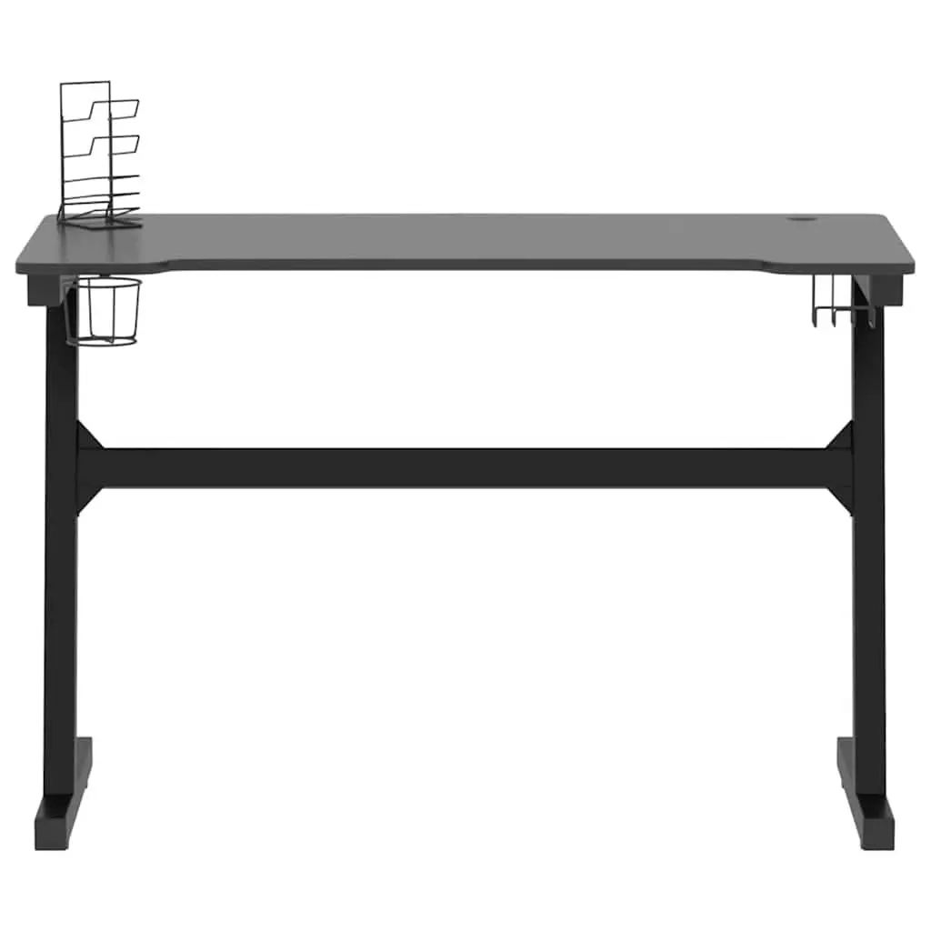 Gaming Desk for Home Office 110x60x75cm Black