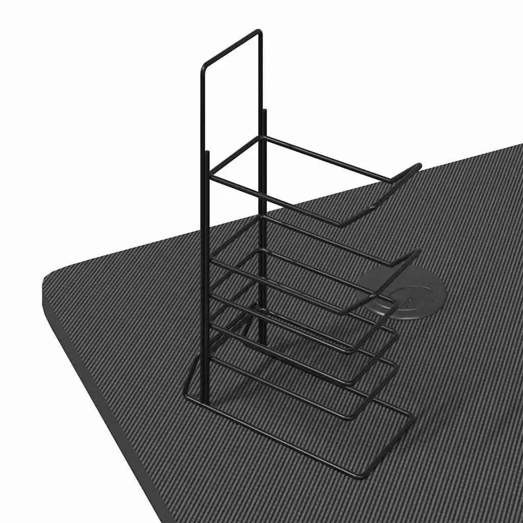 Gaming Desk for Home Office 110x60x75cm Black