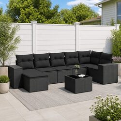 8 Piece Modular Garden Sofa Set Specifications