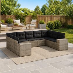 Specifications for 9 Piece Modular Garden Sofa Set