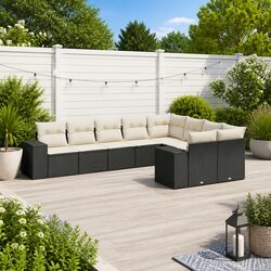 Specifications of 9 Piece Modular Garden Sofa Set