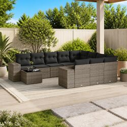 Specifications of 11 Piece Garden Sofa Set in Grey