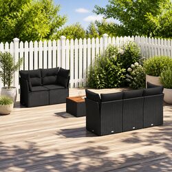 Factual Overview: 6 Piece Garden Sofa Set Features