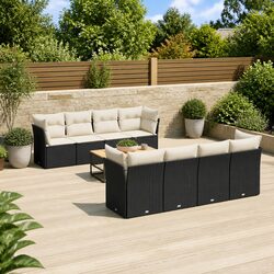 Detailed Specifications of 9-Piece Outdoor Sofa Set