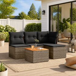 5 Piece Garden Sofa Set: Specifications and Features