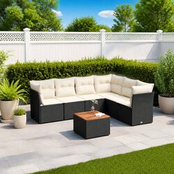 7-Piece Modular Garden Sofa Set: Specs & Details