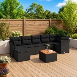Garden Sofa Set 8 Piece Outdoor Furniture Specifications