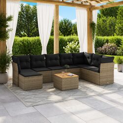 Detailed Specifications of the 9 Piece Garden Sofa Set