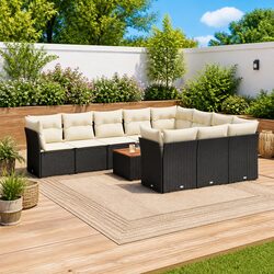 Detailed Specifications of 11-Piece Garden Sofa Set