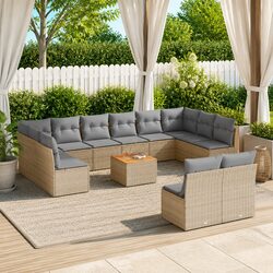 13 Piece Garden Sofa Set: Specifications and Features