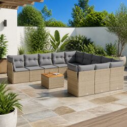 Detailed Specifications for 12 Piece Garden Sofa Set