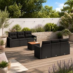 Factual Overview: 7 Piece Garden Sofa Set Specifications