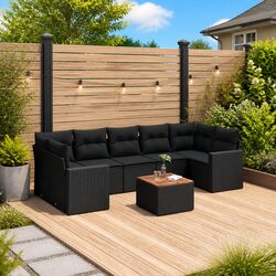 8 Piece Modular Garden Sofa Set Specifications and Features