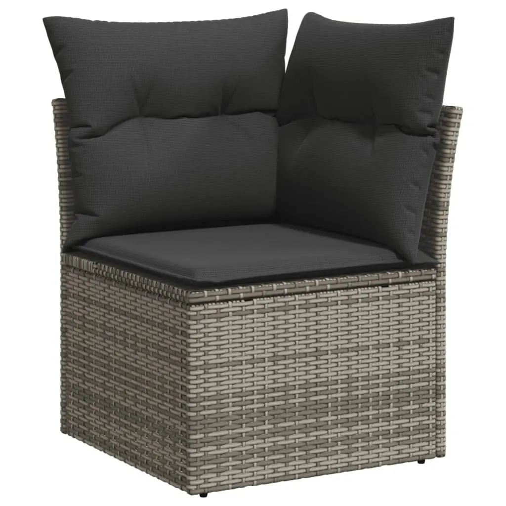 8 Piece Grey Outdoor Sofa Set