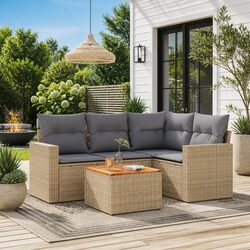 5-Piece Modular Garden Sofa Set Specifications and Features