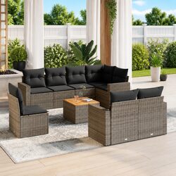 9 Piece Modular Garden Sofa Set Specifications and Features