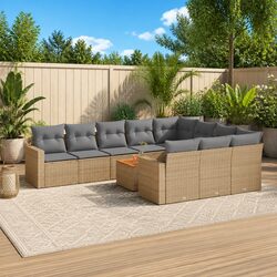 11 Piece Outdoor Garden Sofa Set Specifications and Details