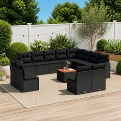 Specifications of a Garden Sofa Set with 13 Modular Pieces