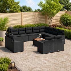 Garden Sofa Set 13 Pieces: Dimensions and Materials