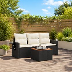Specifications of 4-Piece Outdoor Garden Sofa Set