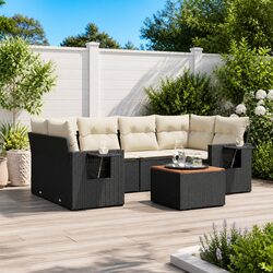 7 Piece Outdoor Garden Sofa Set: Specs and Features