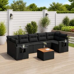 8-Piece Garden Sofa Set with Specifications for Quality