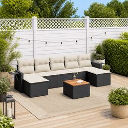 Specifications of 8 Piece Outdoor Garden Sofa Set