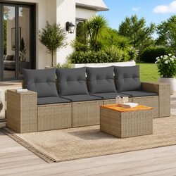 Specifications of 5 Piece Garden Sofa Set - Outdoor Use